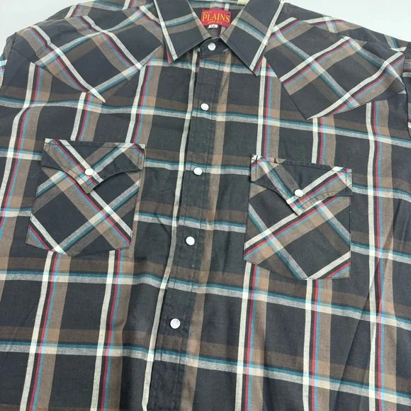 ELY Plains Western Pearl snap shirt - Picture 3 of 5